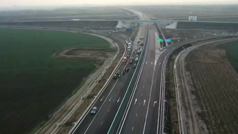 România mai deschide 47 de kilometri de autostradă. A7 ajunge până la Bacău 