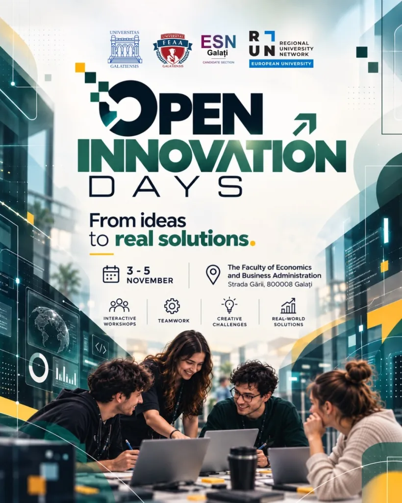 Open Innovation Days – Digital Innovation Bootcamp la UDJG