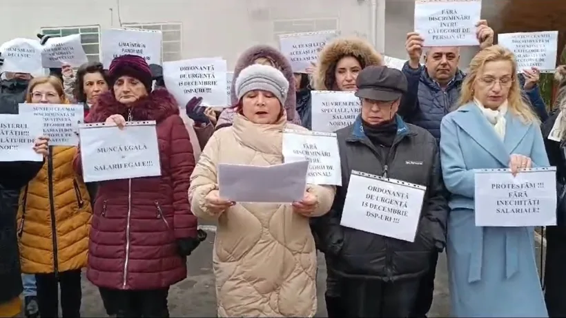 Măsură extremă a salariaților din Direcția de Sănătate Publică Galați