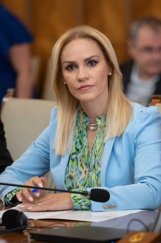 Gabriela Firea a fost realeasă în funcţia de preşedinte al PSD Bucureşti