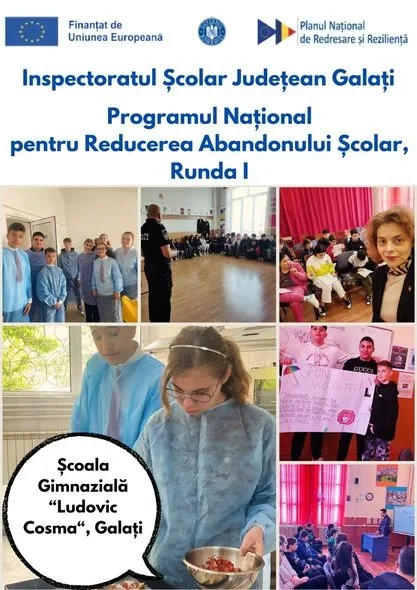 O altă școală din Galați devine beneficiarul finanțării prin PNRR pentru reducerea riscului de abandon
