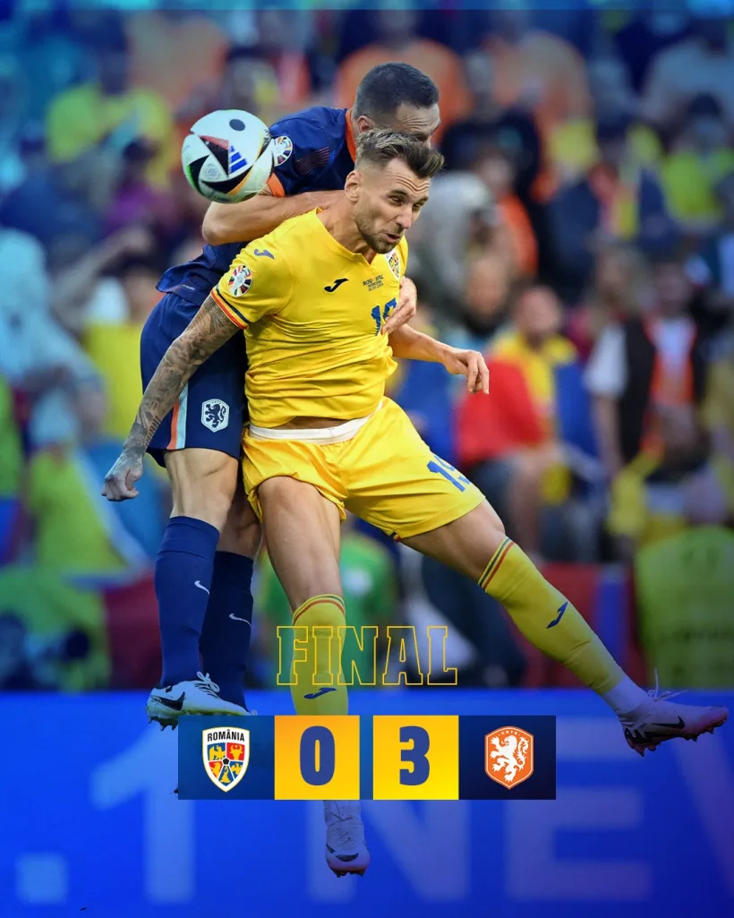 România se întoarce acasă cu fruntea sus de la Euro 2024