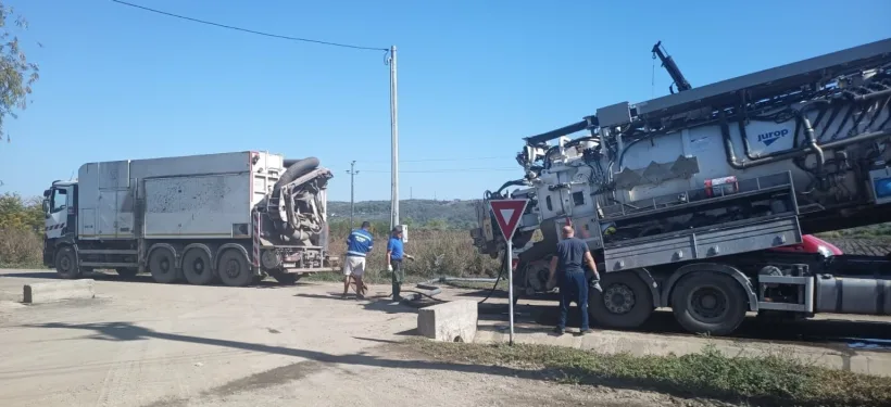 Echipele Apă Canal Galați și ale ISU rămân mobilizate în comunele Pechea, Slobozia Conachi și Cuza Vodă
