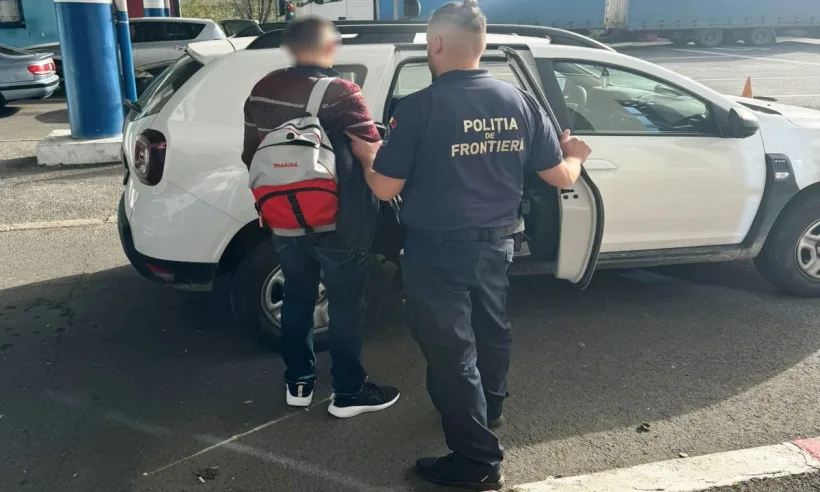 Urmărit internațional, depistat la Vama Oancea