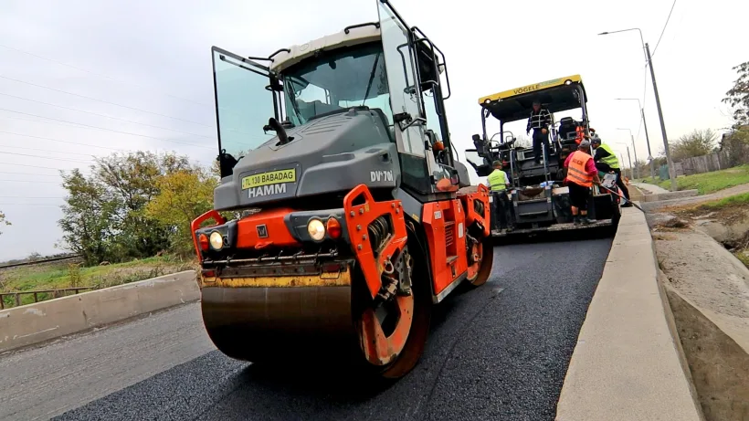 Se asfaltează Drumul de Centură, între Bariera Traian și Calea Prutului. Costel Fotea: Asfaltul va fi refăcut integral pe cheltuiala constructorului!