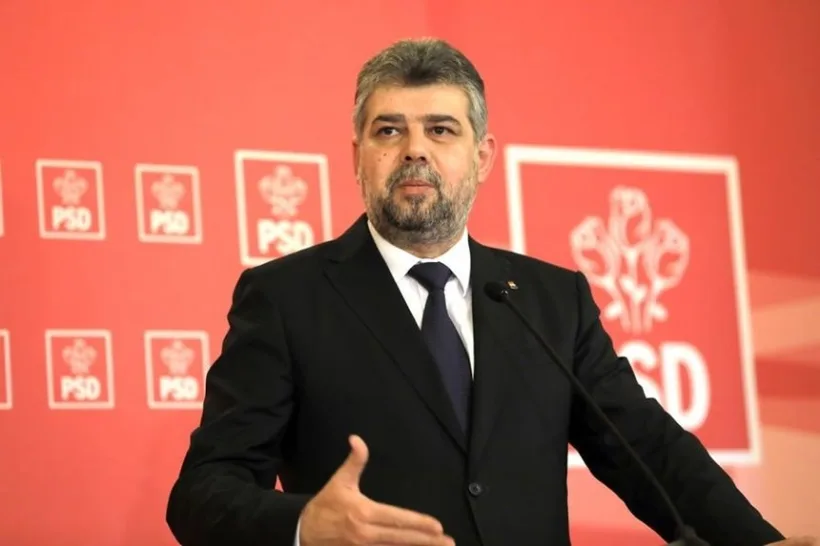 Liderul interimar PSD, Marcel Ciolacu: 'Iohannis pune aceeași placă ruginită'