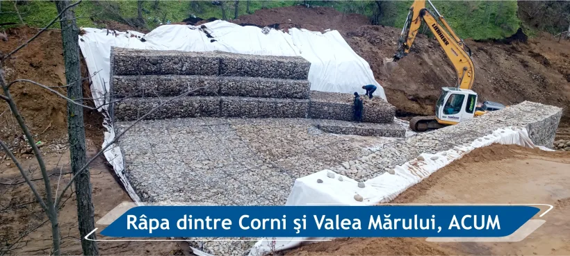 Președintele CJ Costel Fotea: Refacem zonele afectate de inundații. Ample lucrări de consolidare și stabilizare în centrul județului