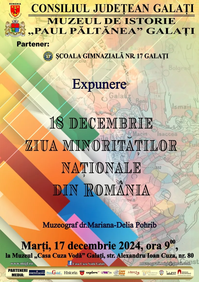 Eveniment dedicat Zilei Minorităților Naționale din România, la Muzeul de Istorie Galați