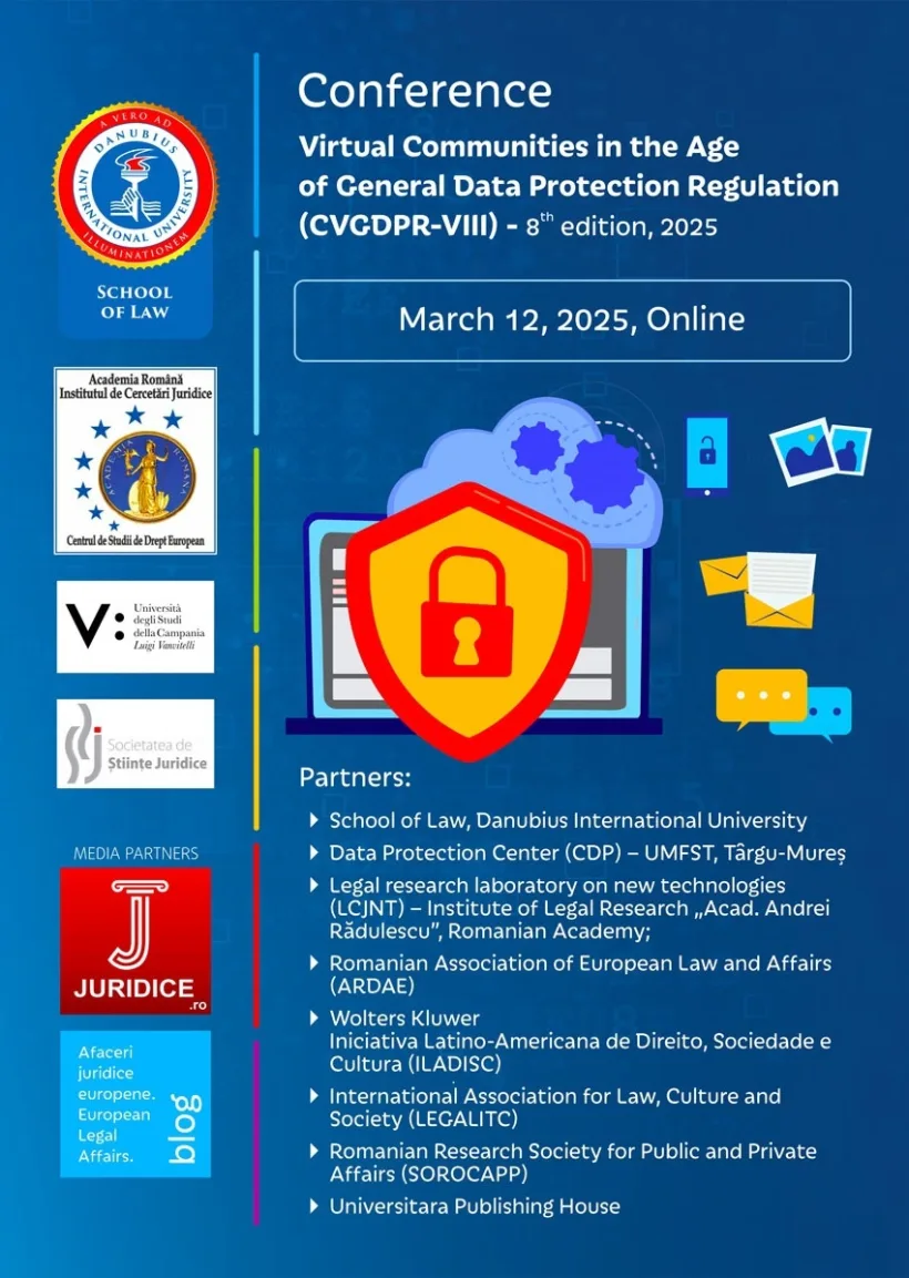 Un nou eveniment internațional organizat la UiD Galați - Conferința dedicată comunităților virtuale