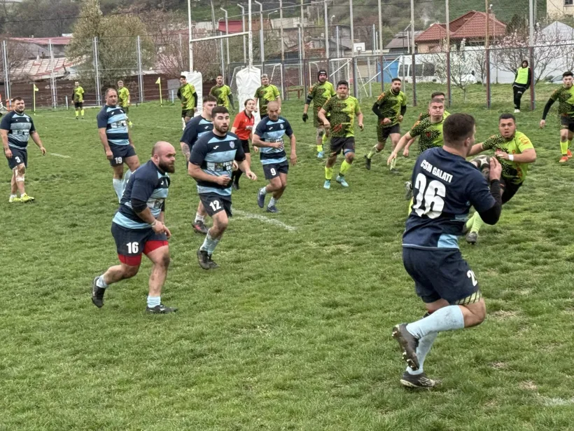 Rugbiştii de la CSM Galaţi au legat două victorii