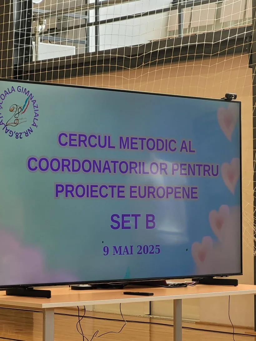 Coordonatorii de proiecte europene din școlile gălățene se perfecționează