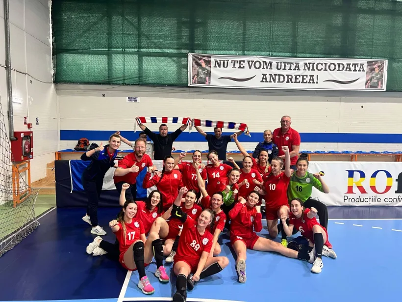 Handbalistele de la CSM Galaţi au remizat spectaculos la Slobozia