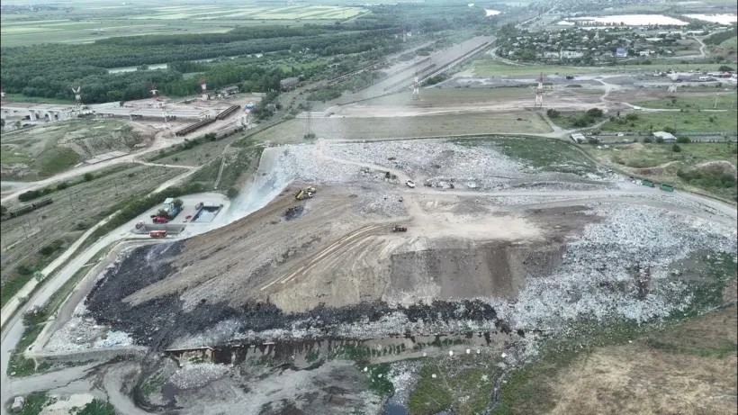 Parc fotovoltaic în zona Tirighina, pe locul fostei gropi de gunoi