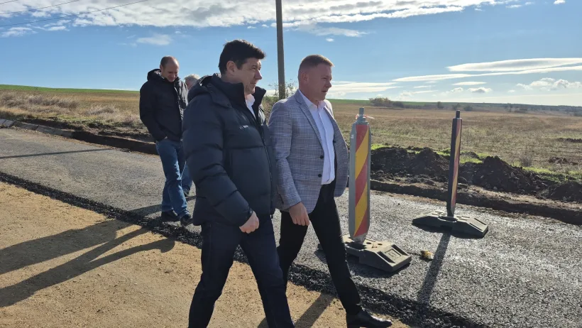 Costel Fotea: Drumul periculos dintre Corni și Vârlezi, transformat într-o rută sigură. Investiție de 6,5 milioane de lei a Consiliului Județean Galați