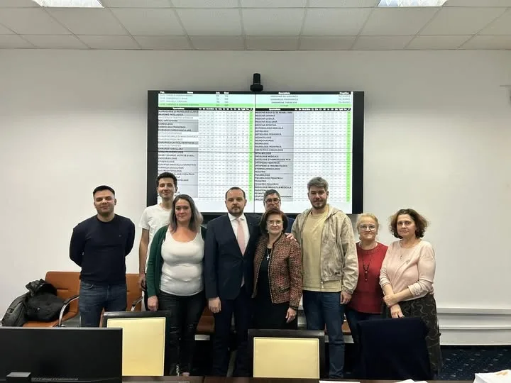 Peste 5300 de tineri absolvenți, repartizați ca rezidenți în Sănătatea din România