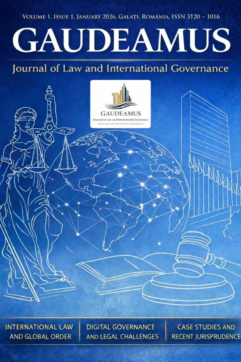 Primul număr al publicației studențești Gaudeamus – Journal of Law and International Governance