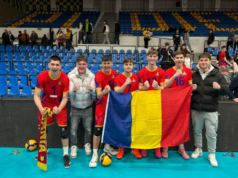 Cinci juniori gălățeni s-au calificat cu Naționala Under 18 de volei a României la Campionatul European