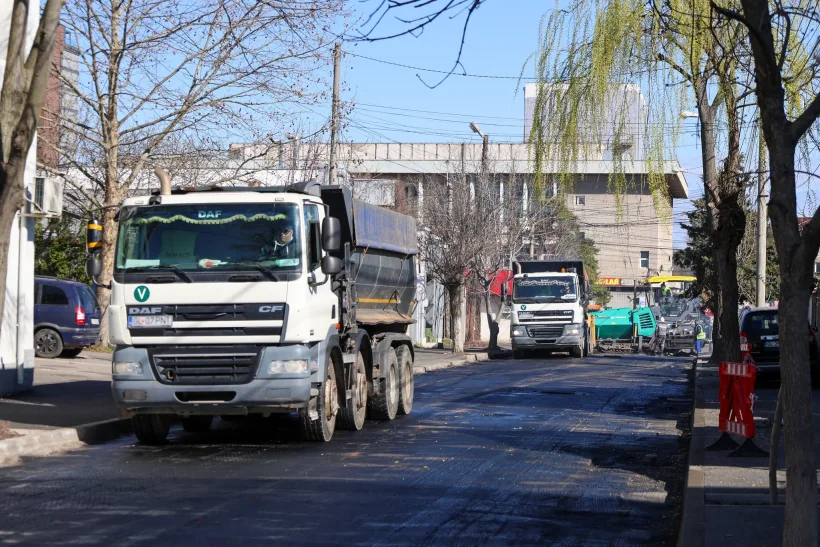 Lucrări de modernizare în Mazepa II: carosabilul de pe strada Morilor este refăcut