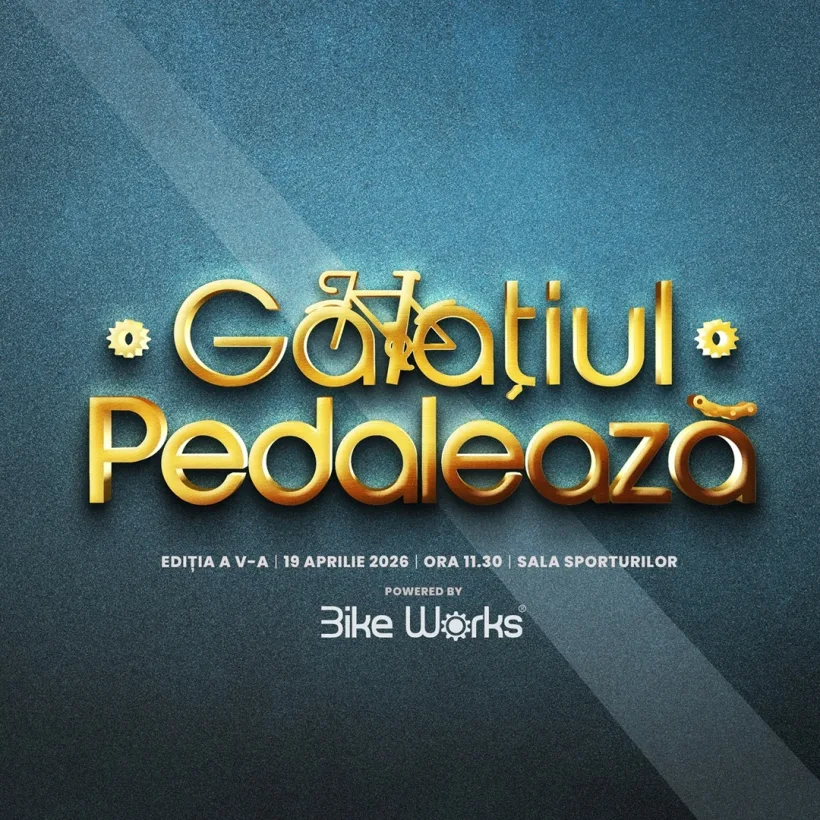 O nouă ediție a evenimentului „Galațiul Pedalează”