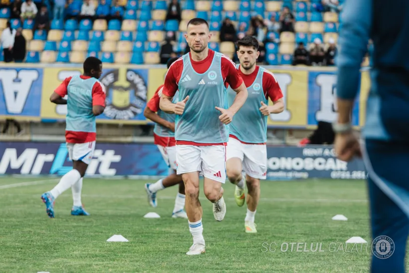 Oţelul Galaţi termină pe podium în play-out