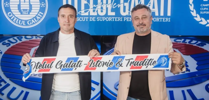Viorel Tănase revine în familia Oțelul Galați