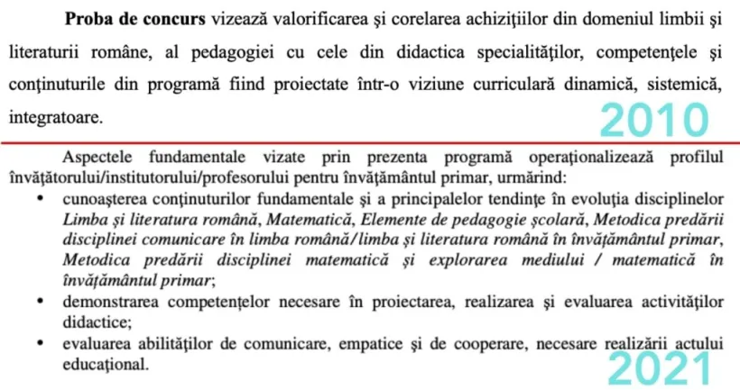 Matematica a fost introdusă în noua programă pentru Titularizare 2021 pentru învățători