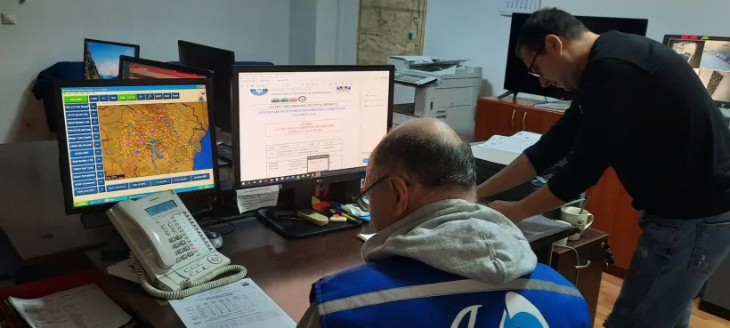 EXERCIȚIU. Simulare de inundații în județul Galați
