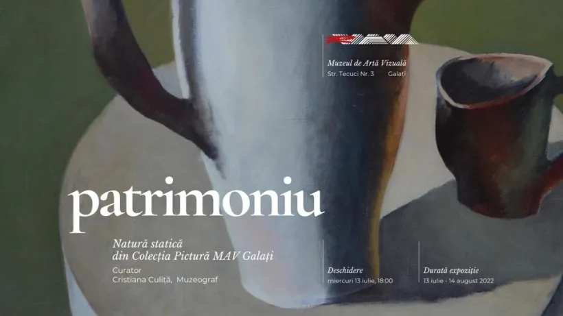 O nouă expoziție la Muzeul de Artă Vizuală Galați