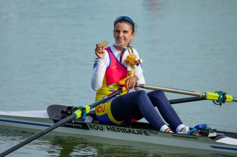 Ionela Cozmiuc a adus primul titlu mondial pentru România la Mondialele de canotaj