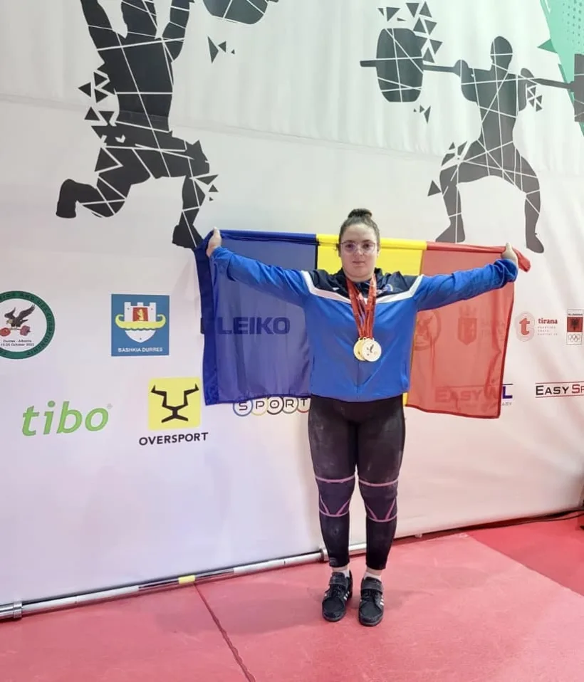 Imnul României pentru gălățeanca Alexandra Alexe la Europene