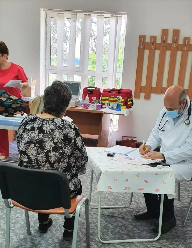 Consultații medicale gratuite în mai multe localități din județul Galați. Proiect cu fonduri europene