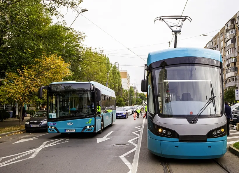 Autobuzele, troleele și tramvaiele Transurb revin la programul normal de transport