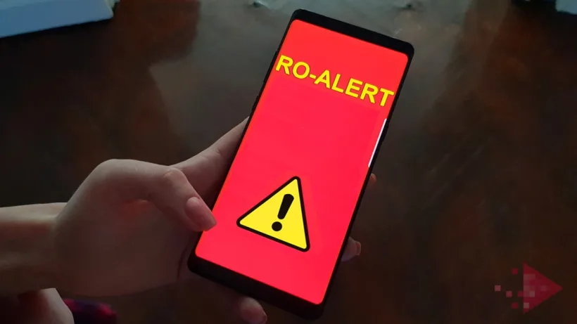 ISU va trimite mesaje Ro-Alert în zonele unde va fi detectat riscul de a cădea drone