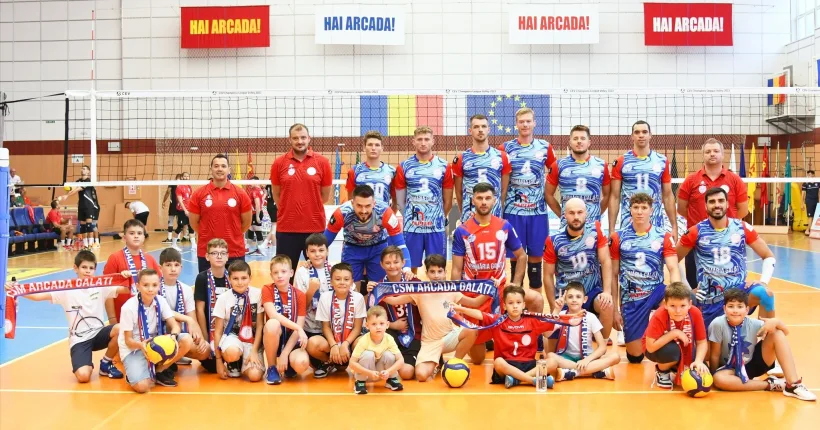 Duel CSM Arcada Galaţi -SCM U Craiova pentru Supercupa României