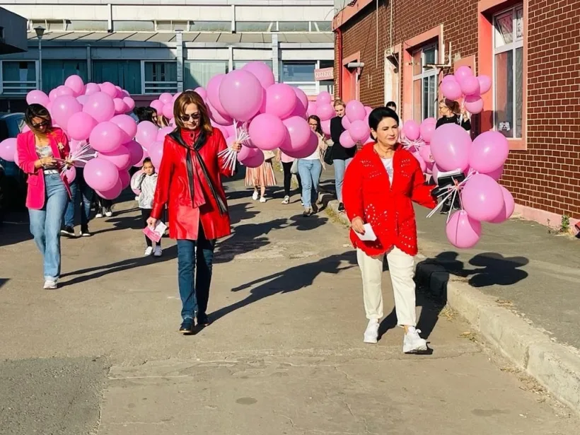 Deputatul Viorica Sandu a participat la o acțiune dedicată Zilei Mondiale de Luptă Împotriva Cancerului la Sân.