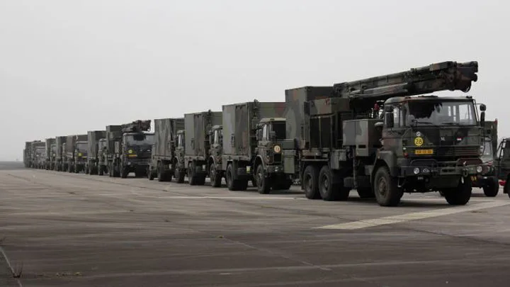 Coloane militare pe șoselele din România. Traseul care trece prin Brăila și Galați