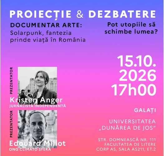 Dezbatere „internațională” cu impact global la Facultatea de Litere din Galați