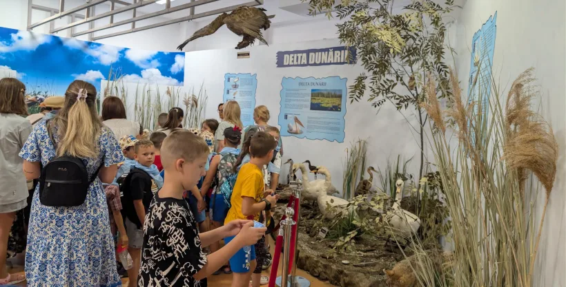 „Ecosisteme naturale din România”,  la Muzeul din Grădina Botanică gălățeană
